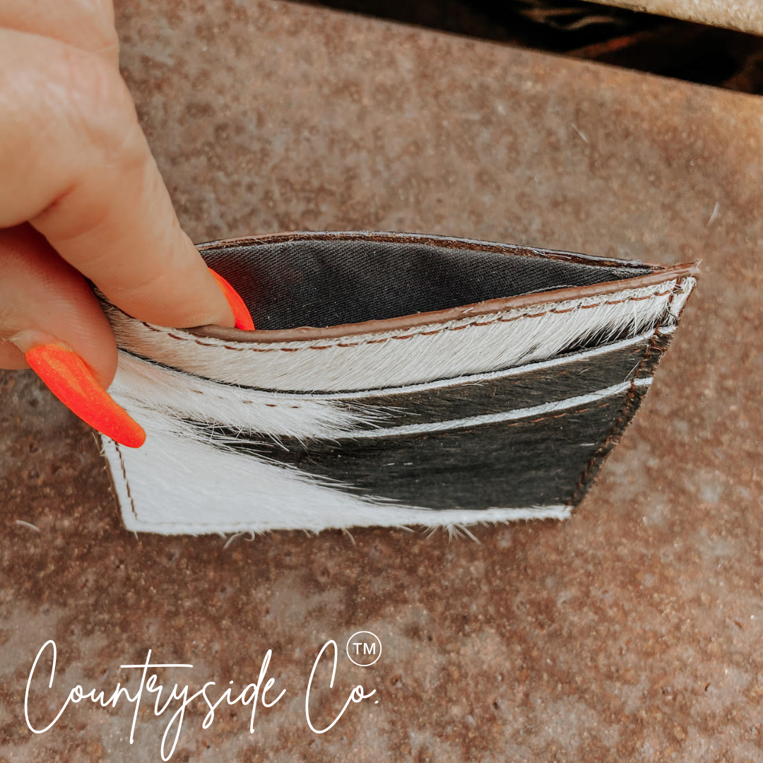 Cowhide Credit Card Holder