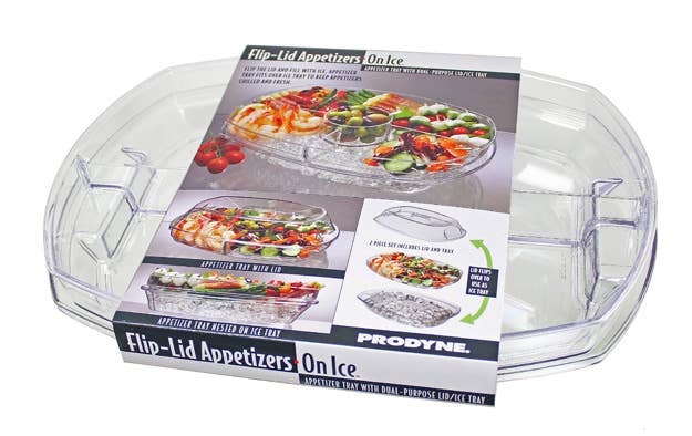 Flip-Lid Appetizers  On Ice™  Retail Sleeve