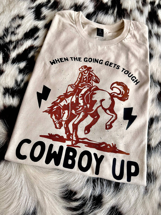 Cowboy Up - Tee