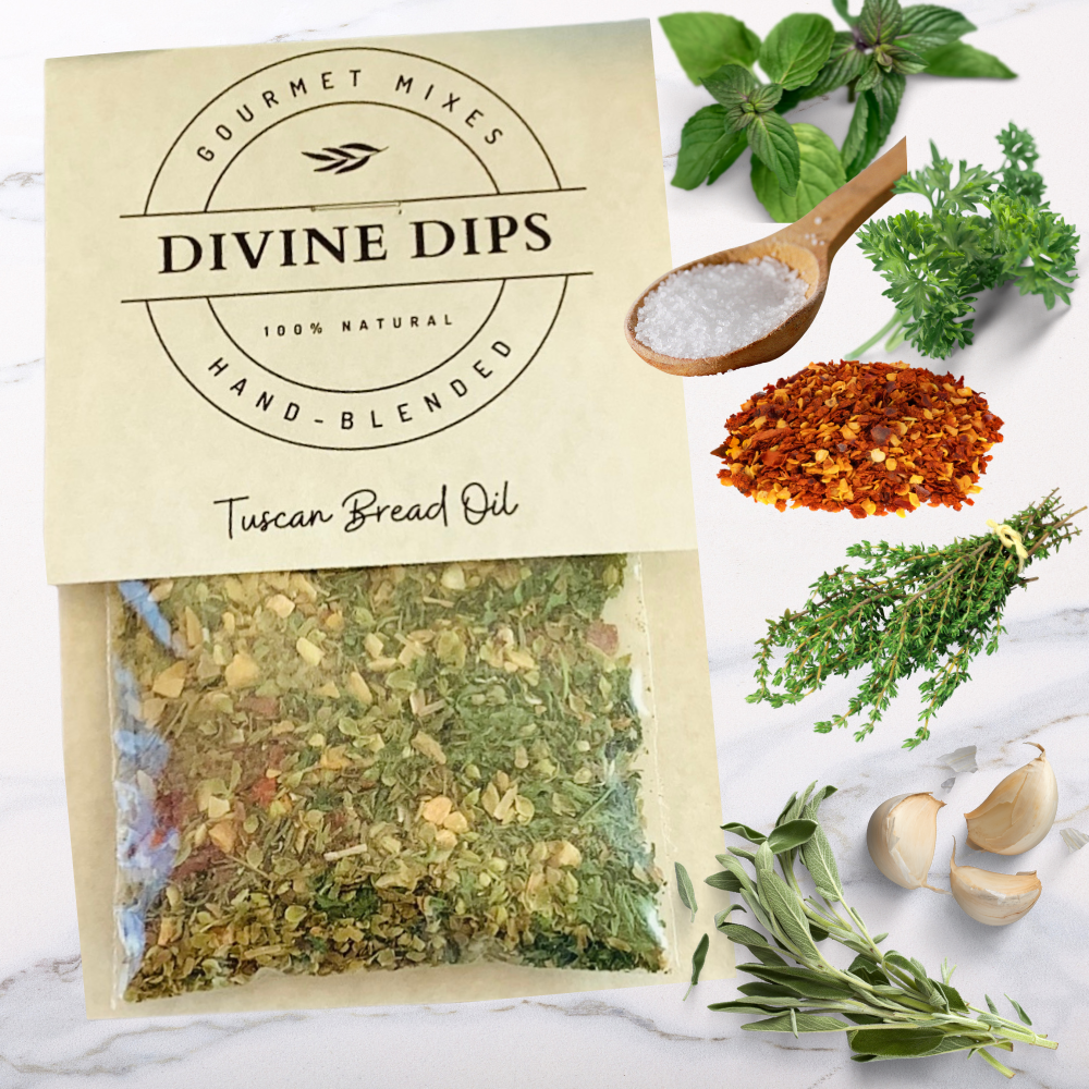 Tuscan Seasoning Dip Mix & Oil Blend