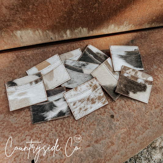 Cowhide Credit Card Holder