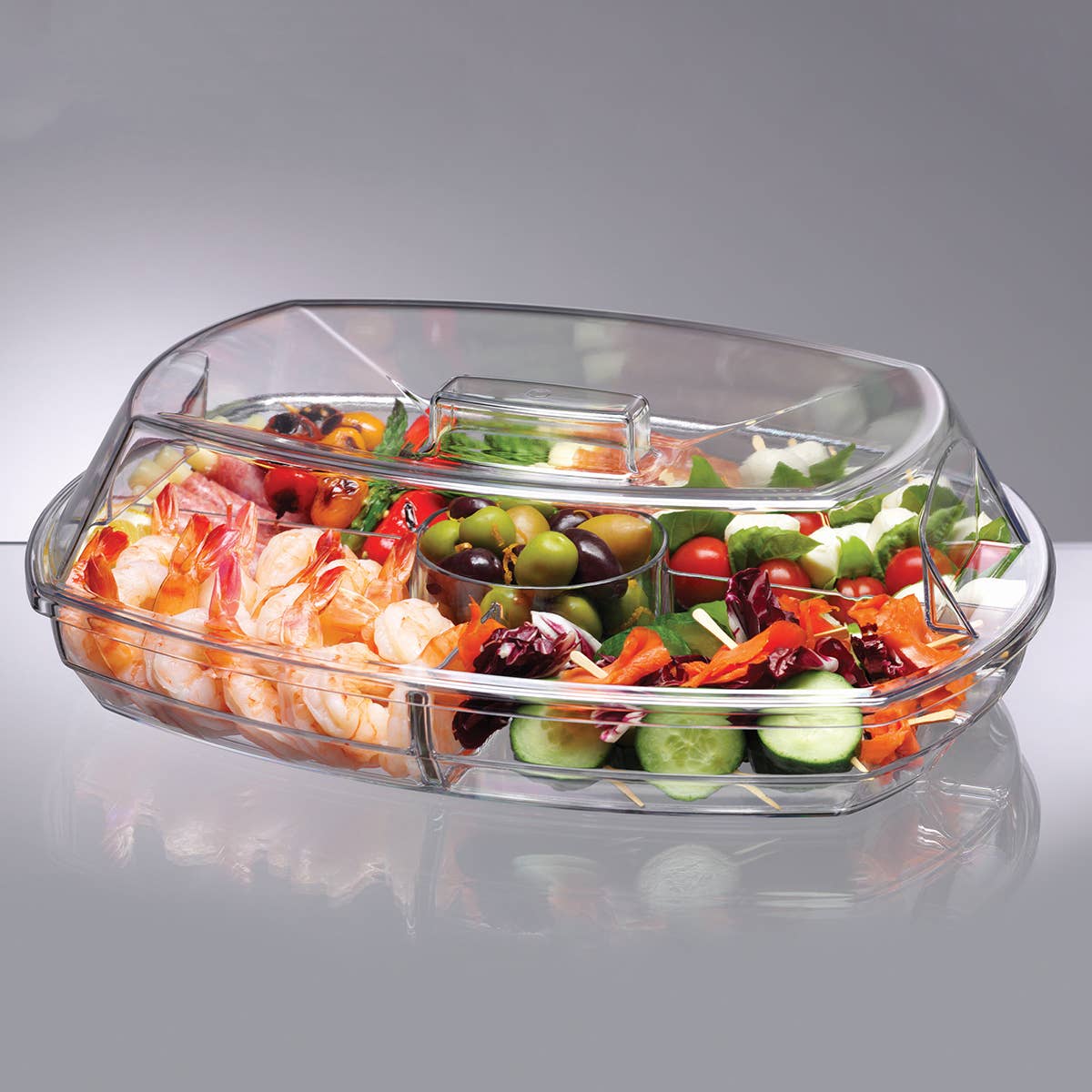 Flip-Lid Appetizers  On Ice™  Retail Sleeve