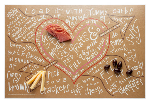 Charcuterie Cheat Sheet | Heart