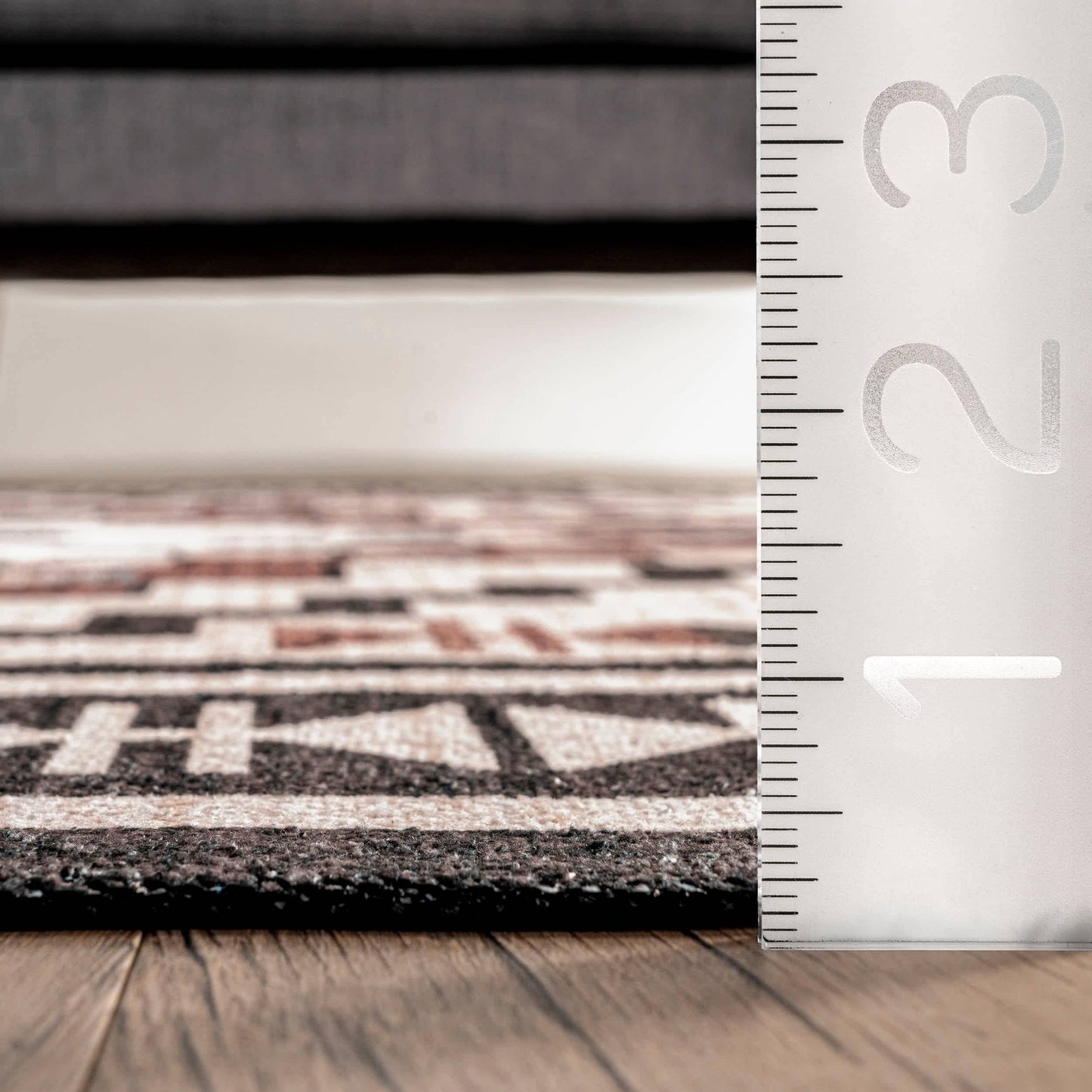 Leighton Machine Washable Southwestern Medallion Area Rug